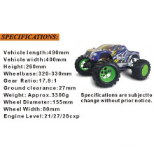 Gift 1/8th Scale RC Car Nitro Monster Truck 94083